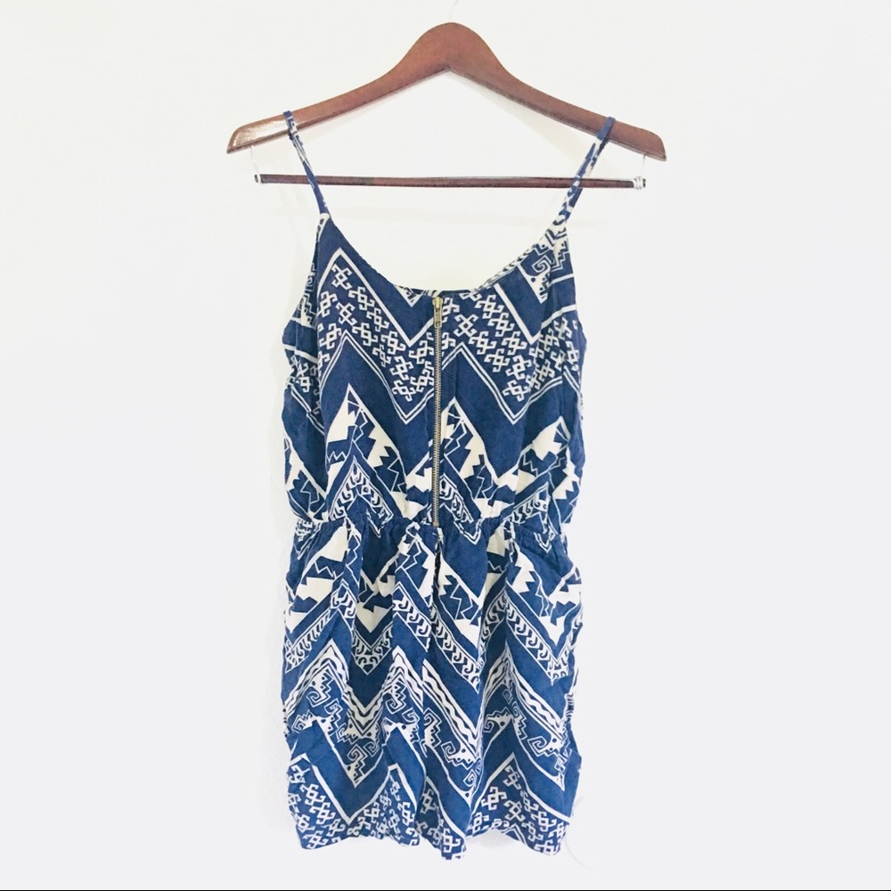 Aztec Romper with pockets